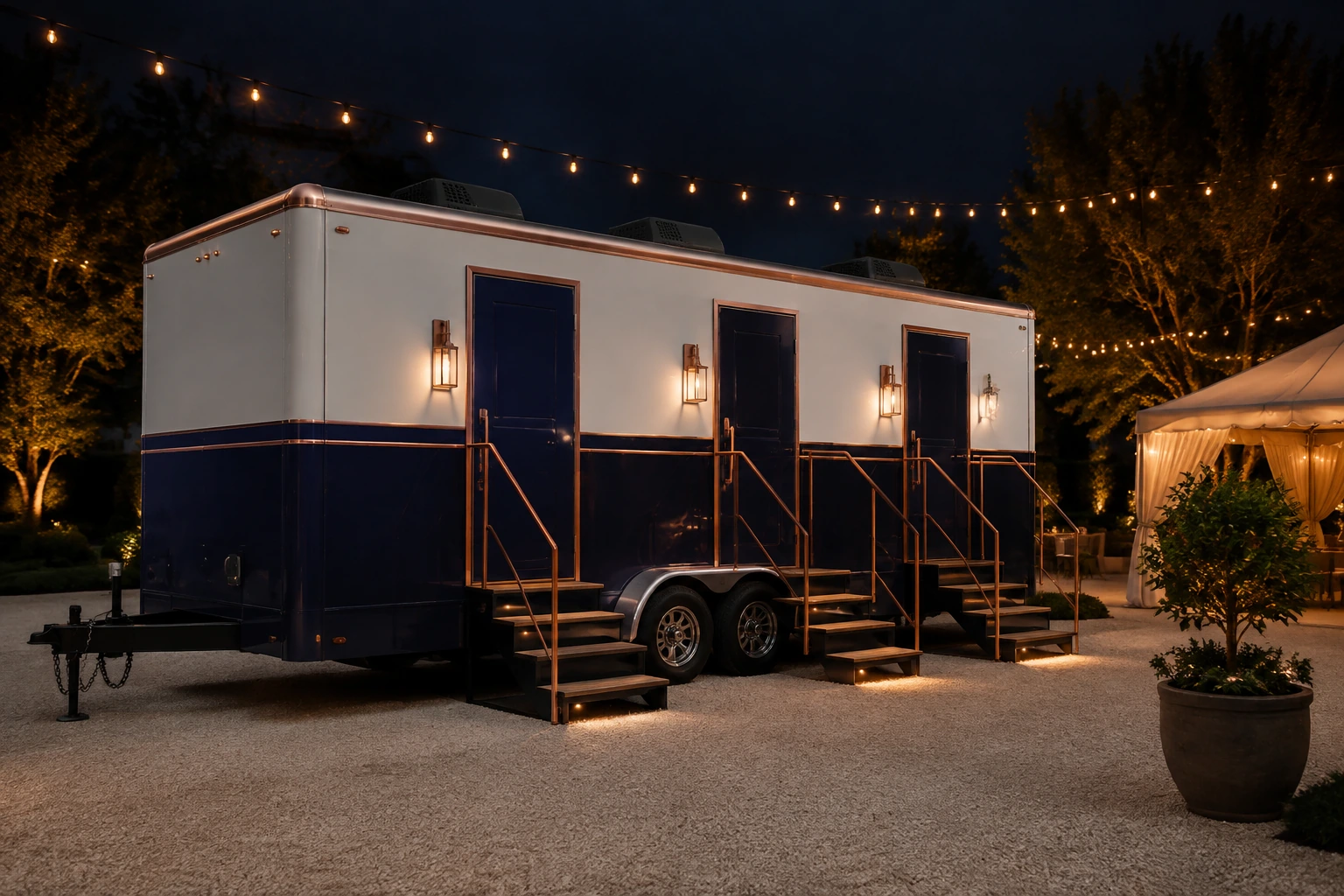 Portable restroom rental planning for Crandall, TX